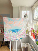 Sunset Ocean, Large
