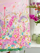 Stocks and Delphinium's, Medium