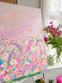 Stocks and Delphinium's, Medium