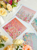 Spring Meadows, Gloss Square Print