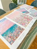 Clifftop Florals, Gloss Print