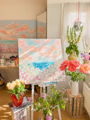 Sunset Ocean, Large