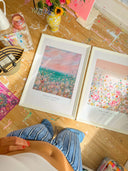 Clifftop Florals, Gloss Print