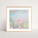 Spring Meadows, Gloss Square Print